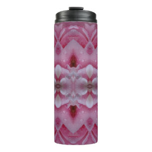 Pink Tulip Ikat 5 Thermal Tumbler