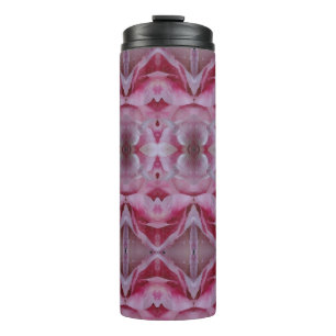 Pink Tulip Ikat 8 Thermal Tumbler