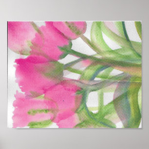 PINK TULIP POSTER