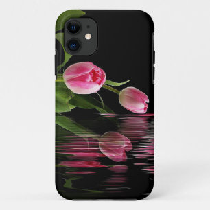 Pink Tulip Reflection iPhone 11 Case