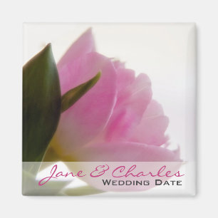 Pink Tulip • Save the Date Magnet