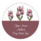 Pink Tulips Address Stickers