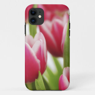 Pink tulips iPhone 11 case