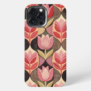 Pink Tulips iPhone 13 Pro Max Case