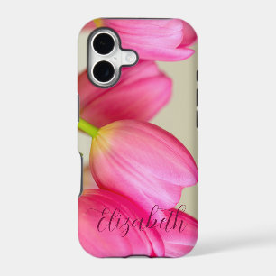 Pink Tulips Personalize