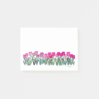 Pink Tulips  Post-it Notes