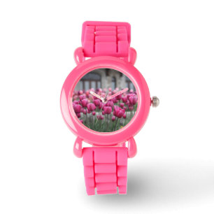 Pink Tulips Watch