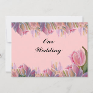 Pink Tulips wedding