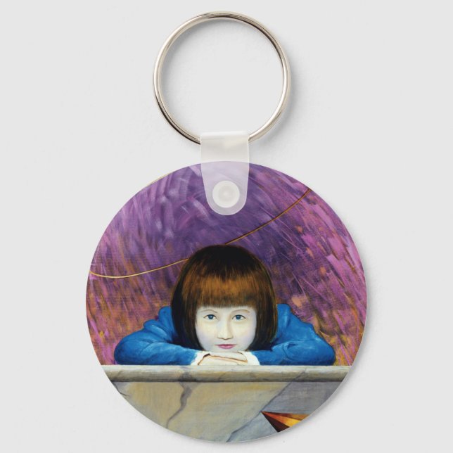 Pink Tunnel Key Ring (Front)