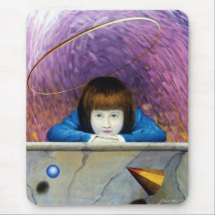 pink-tunnel mouse pad