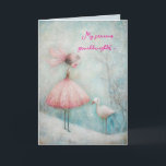 PINK TUTU GRANDDAUGHTER BIRTHDAY CARD<br><div class="desc">This is a lovely birthday card for your special granddaughter.</div>