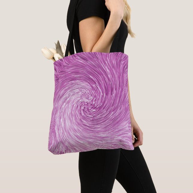Pink Twirl...... Tote Bag (Close Up)
