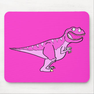 Pink Tyrannosaurus Rex Mouse Pad