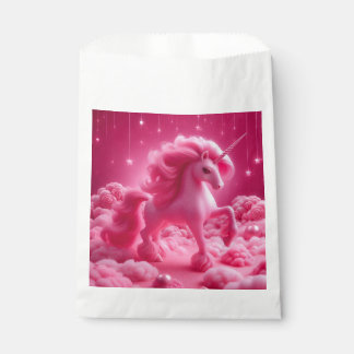 pink unicorn favour bag