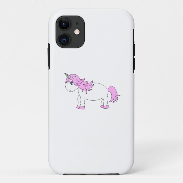 Pink unicorn iphone 5 case (Back)