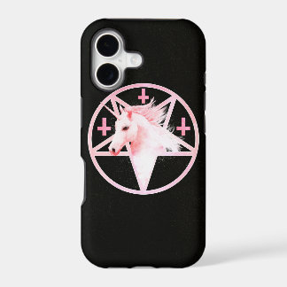 Pink Unicorn Pentagram Case