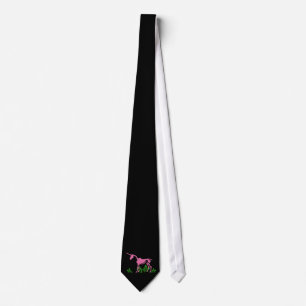 Pink Unicorn Skeleton Tie