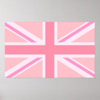 Pink Union Jack/Flag