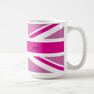 Pink Union Jack Mug