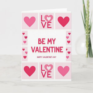 Pink Valentine Card