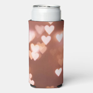 PINK VALENTINE"S DAY HEARTS SELTZER CAN COOLER