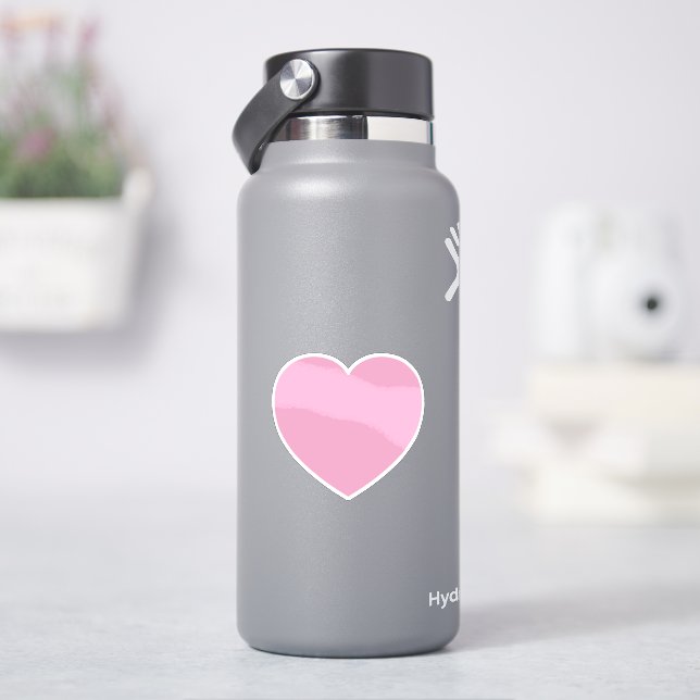Pink Valentines Heart  (HydroFlask)