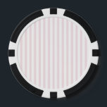 Pink Vertical Stripe Poker Chips<br><div class="desc">.</div>