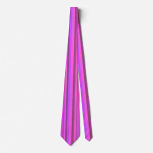 Pink vertical stripes tie