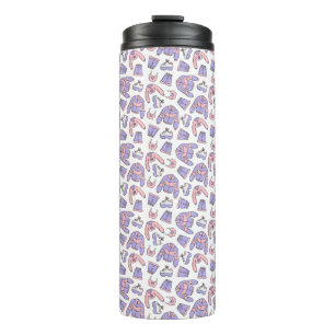 Pink Vibes 90s Fashion  Thermal Tumbler