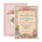 Pink Vintage Alice in Wonderland Tea Party Invite