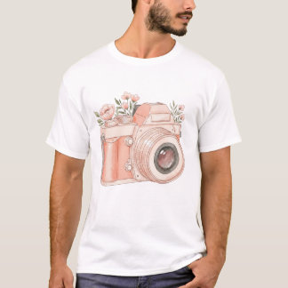 pink vintage camera T-Shirt