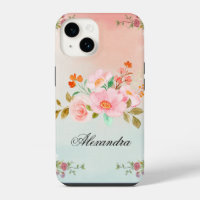 Pink Vintage Flowers, Flourishing Flowers