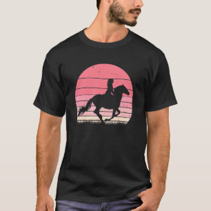 Pink Vintage Horse Teen Girls Women Who Love Hors T-Shirt