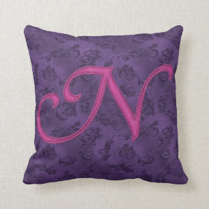 Pink Vintage Rose N Cushion