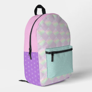 Pink violet aesthetic mix and match Backpack