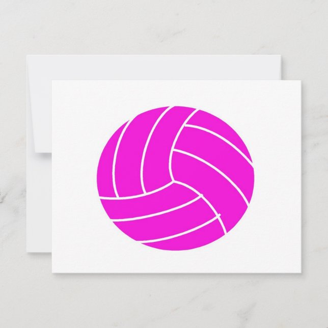 Pink Volleyball (Front)