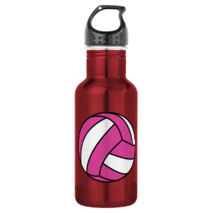 Pink Volleyball 532 Ml Water Bottle