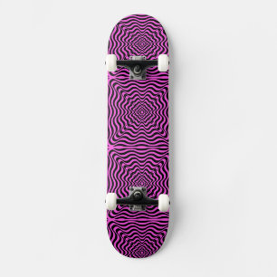 Pink Vortex Skateboard