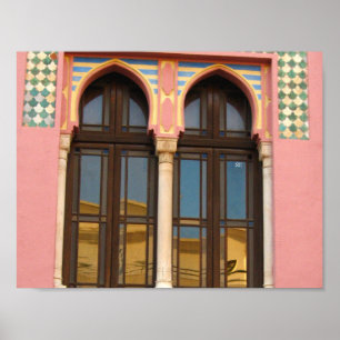 Pink Wall Window Photo Value Poster Paper (Matte)