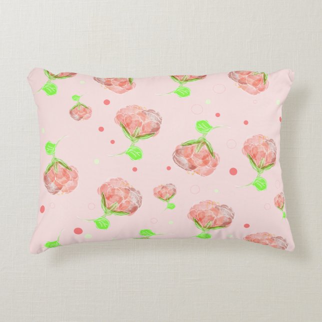 Pink Waltz Decorative Cushion (Front)