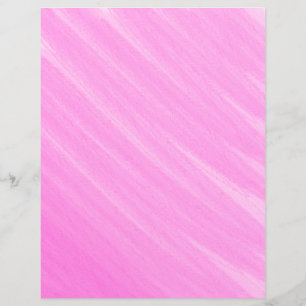 Pink Water Colour Paint Strokes Scrapbooking Paper