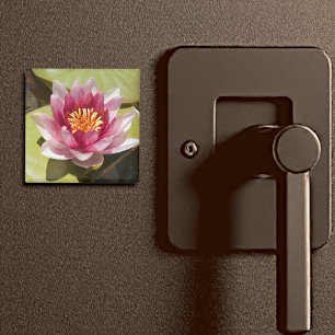 Pink Water Lily Magnet