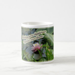 Pink Water Lily New Home Mug