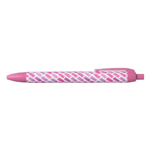 Pink Watercolor Black Ink Pen