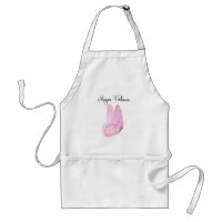 Pink Watercolor Butterfly Virtuous Woman Apron
