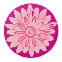 Pink Watercolor Daisies