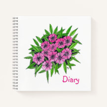 Pink Watercolor Flowers