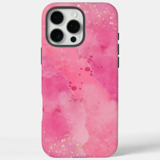 Pink Watercolor Linktree | iPhone 16 Pro Max Case