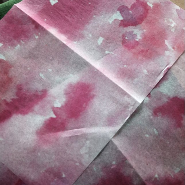 Pink Watercolor Tie Dye Design Pinks painted    Tissue Paper (Creator Uploaded)