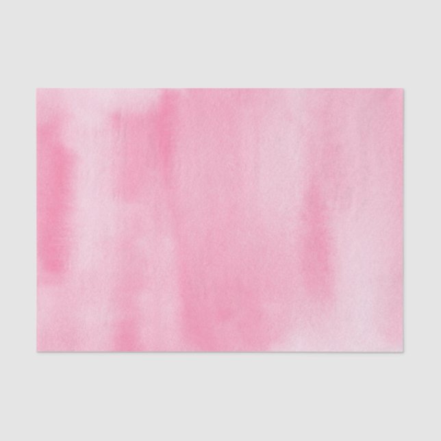 Pink Watercolor Tissue Paper (Front)